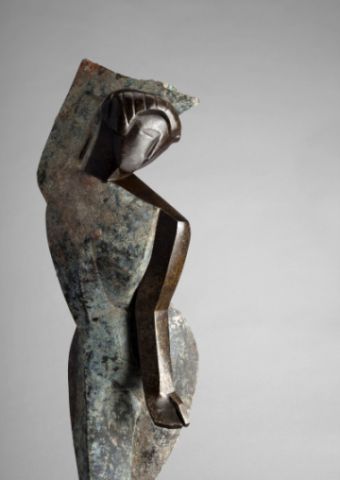 Escultura de bailarina, prohibida por los nazis, hallada en Berlín